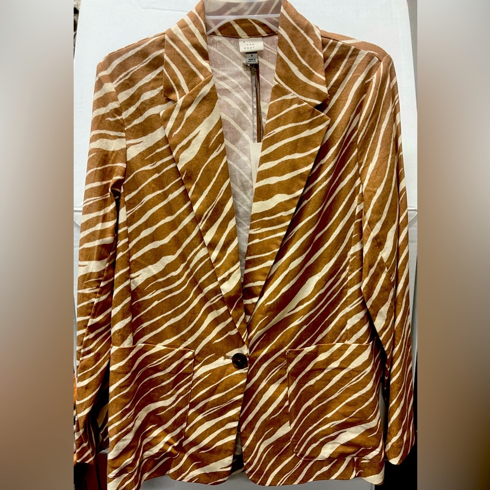 Linen thin dress jacket